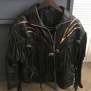 Custom  Vintage Harley Davidson Leather Jacket